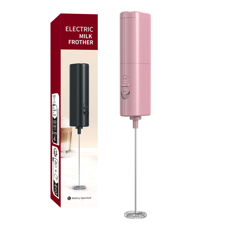 Xi Yin caliente portátil de acero inoxidable 304 mano de obra-ahorro de mano licuadora café Espumador de leche eléctrica