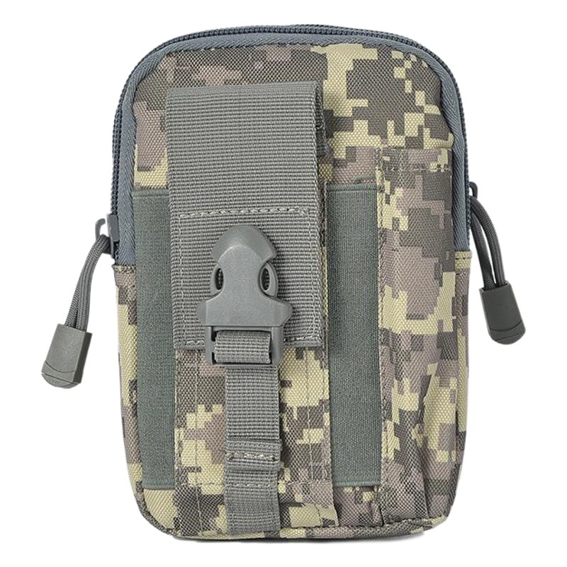 Cross-Border Tactical Waist Bag, Mobile Phone Bag, Sports Outdoor Multi-Functional Waist Bag, Water-Repellent Wrist Arm Bag, Key Tool Bag