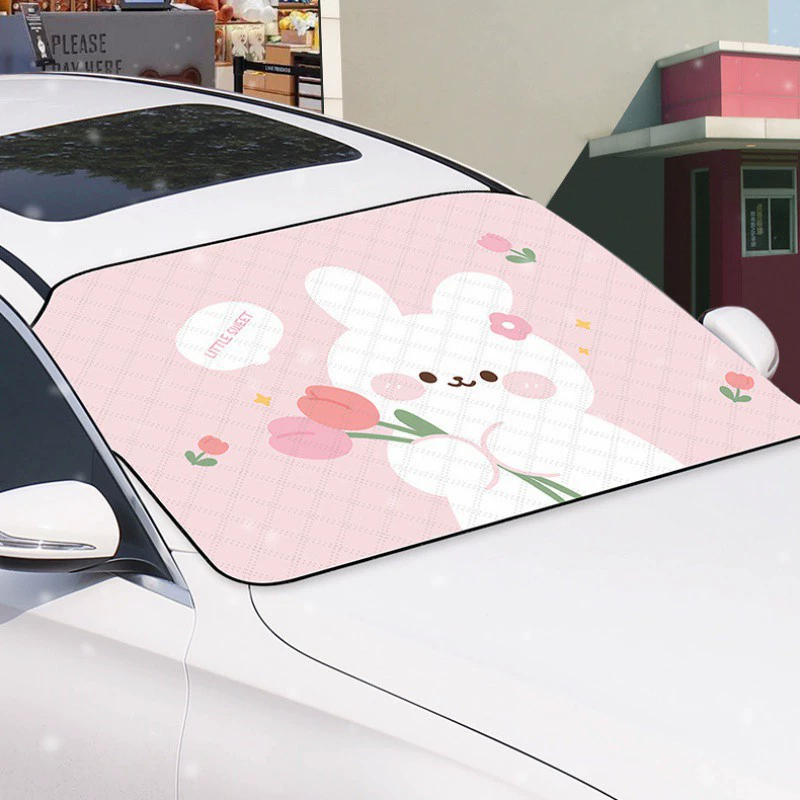Windproof glass cartoon cute summer protecting mask, sun protection