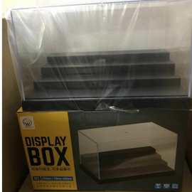 四层展示盒亚克力手办 公仔玩偶扭蛋场景透明展示盒盒装