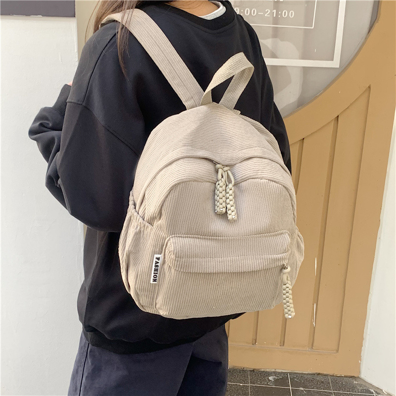 Backpack 2025 New Backpack Women's Fashion Versatile Small Backpack Student School Bag Travel Bag Wholesale
