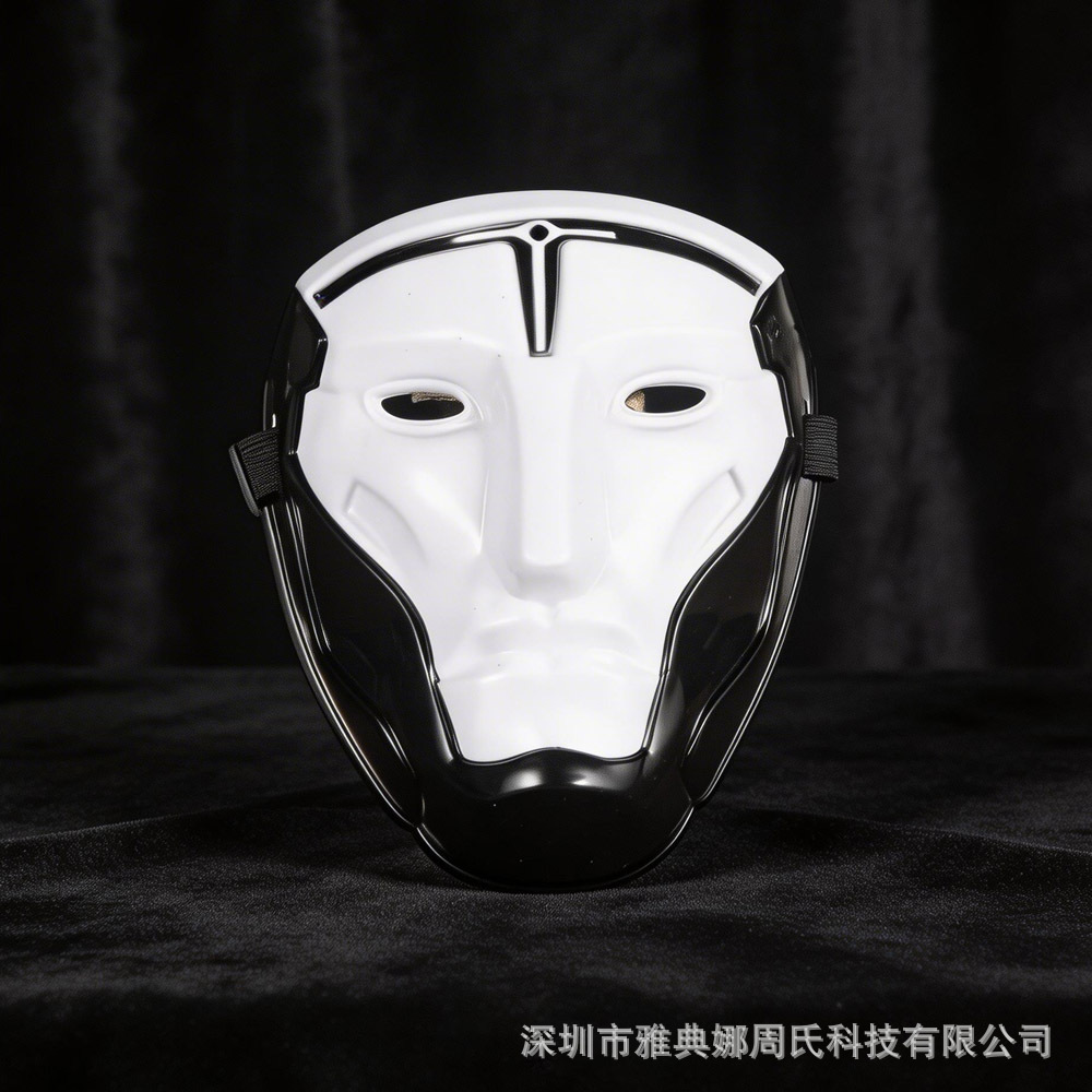 Máscaras del carcelero Cos Gheros máscaras Cos Delta modelo Delta Cosplay máscaras película blanca image 8