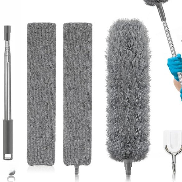 Combinación de alta altitud de fibra de limpieza de cenizas polvo pulverizador de pelo de pollo, pulverizador electrostático flexible, pulverizador de polvo de Schneil, cepillo de polvo de separación image 32