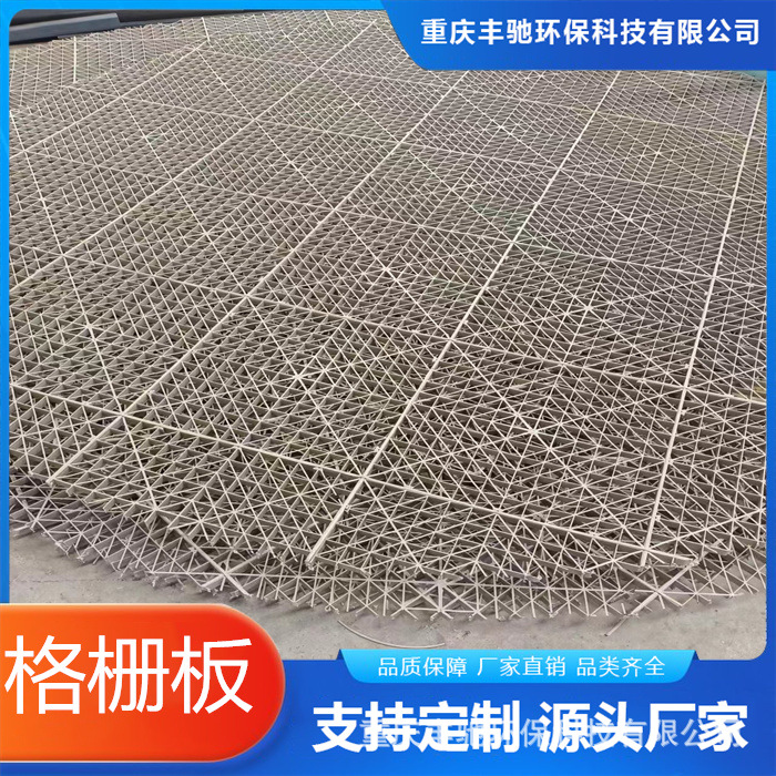 PP喷淋塔填料板层格删板塑料网格板多孔板透气过滤网格删板