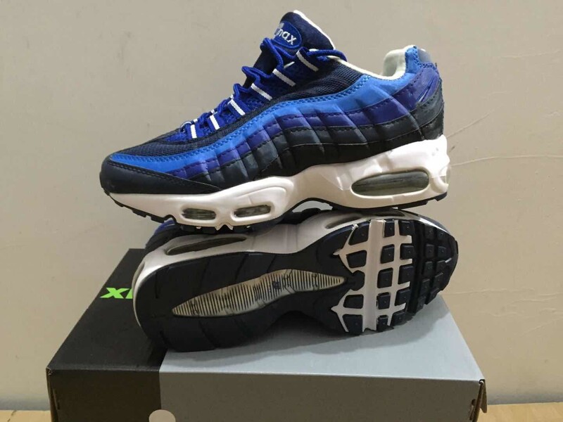 男式运动单鞋气垫减震户外休闲弹簧跑步鞋女鞋大码AIRMAX95舒适|undefined