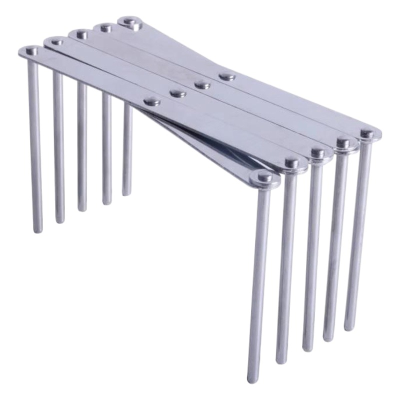 Wholesale Creative Household Kitchen Stainless Steel Pot Lid Rack Telescopic Folding Storage Multi-Purpose Steam Plate Storage Rack