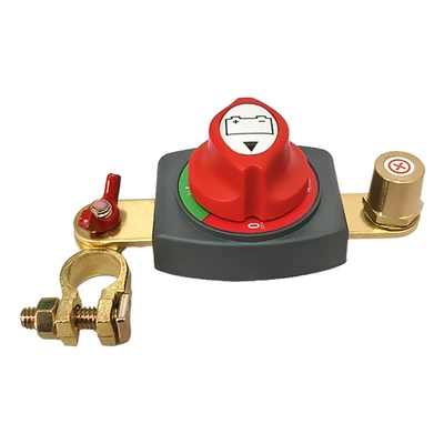 Car battery positive and negative power-off knob switch 12V24V power supply modified battery extension accessories (Power supply, ignition system accessories) - a71006-z-positive-pole-17-19mm