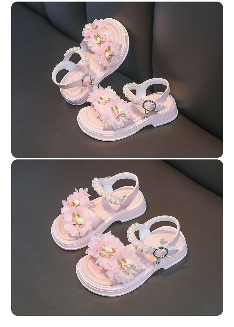 Mädchen Prinzessin Sandalen Mit Weicher Sohle Für Den Sommer_voghion.com