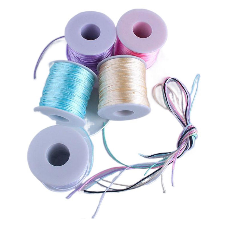 Cuerda de lana tejida a mano DIY chupete cadena multiusos cuerda trenzada Amazon AliExpress caliente nuevo