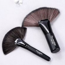 理发店精美扇形掸理发刷子碎发扫头发扫美发工具细软毛美容刷粉刷