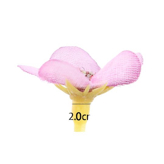 New Flower 2cm Multicolor Daisy Flower Head Mini Silk Flower Artificial Flower Garland Cut-and-Stick Accessories Home Wedding Decoration