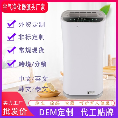 Smart Air Purifier Home Office Disinfection Opportunity Sales Gift Activities Cross-Border Formaldehyde Removal Purifier