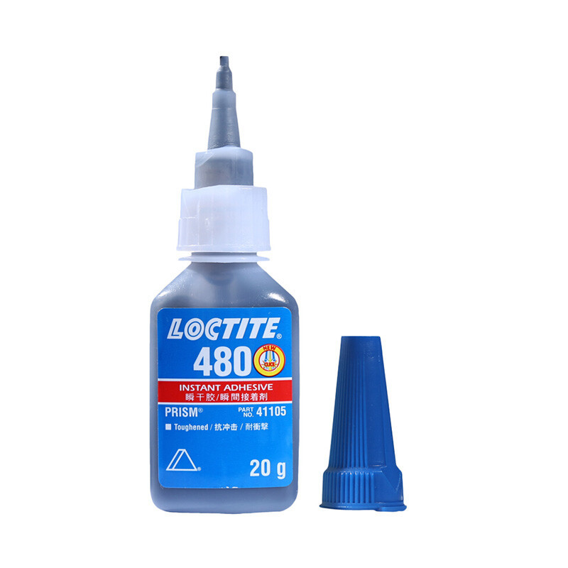 Loctite / loctite 480 adhesivo de alta resistencia de secado instantáneo tipo endurecido adhesivo de aluminio de baja viscosidad