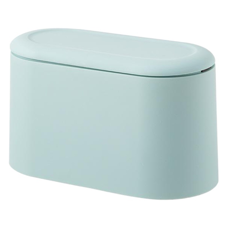 La basura de escritorio puede cubierta elástica original nórdico japonés colorido magnífico caja de almacenamiento pequeño bote de basura