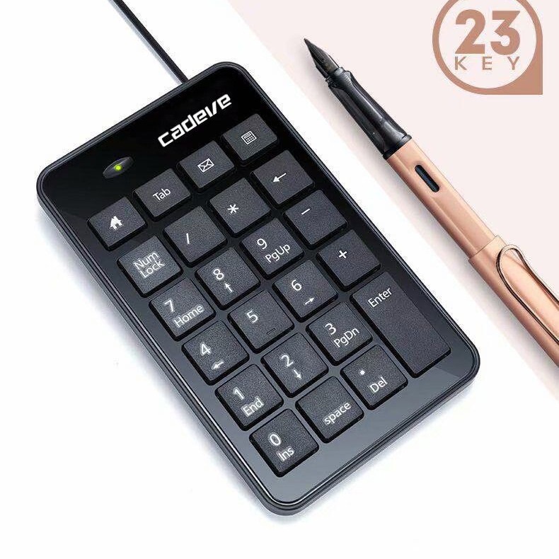 Keyboard Kaidiwei 670 Numeric Keypad Notebook USB External Numeric Financial Keyboard Mini Simple