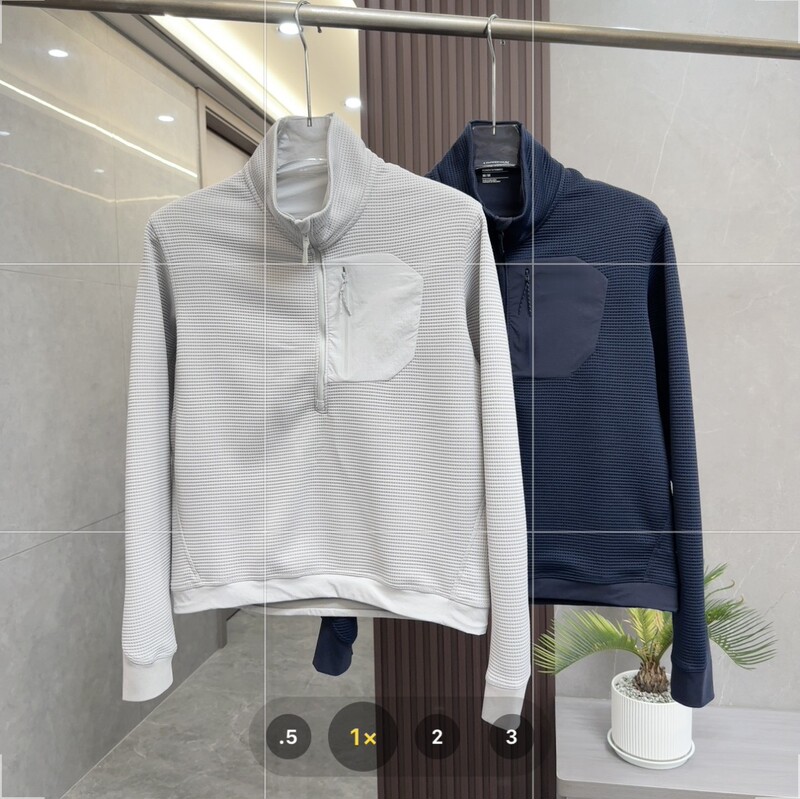 Putian Niaojia half-zip waffle knit sweatshirt, stand-up collar women's jacket, casual simple versatile top coat Putian Niaojia half-zip waffle knit sweatshirt, stand-up collar women's jacket, casual simple versatile top coat