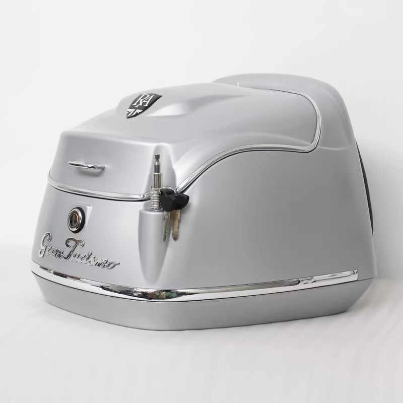 Suitable for Ra Gt150 Motorcycle Retro Tail Box, Pedal Trunk, Cargo Box, Luggage Box, Special Modification Accessories