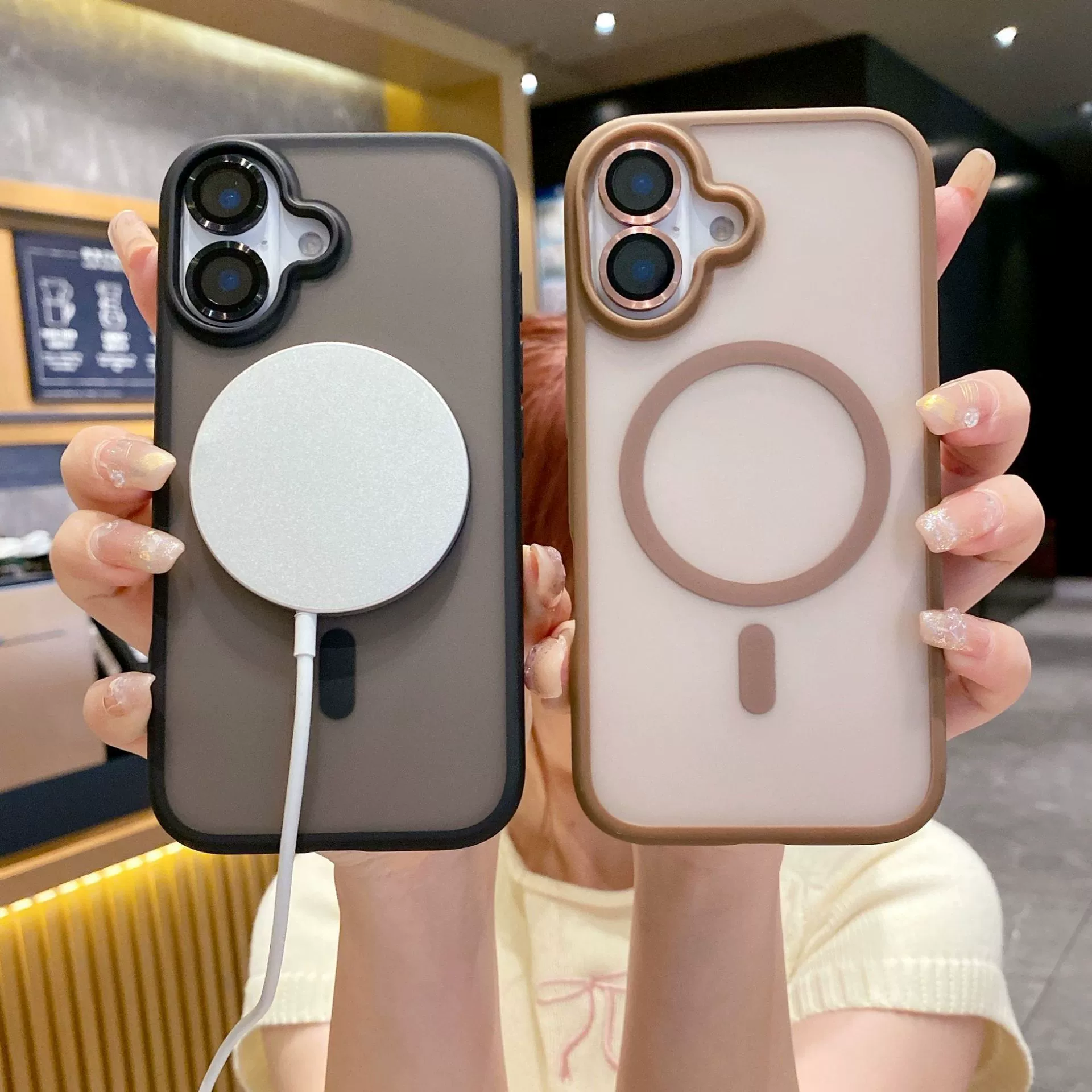 Apple, совместимый iPhone16 Pro, чехол для телефона, iPhone 15, линза, матовый защитный чехол, iphone