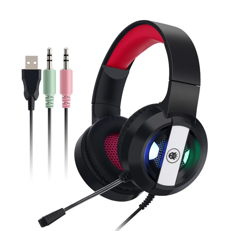 Auriculares transfronterizos S300 auriculares para juegos de computadora e-sports 7,1 canales pollo comiendo escuchando voz y posición de voz auriculares con cable