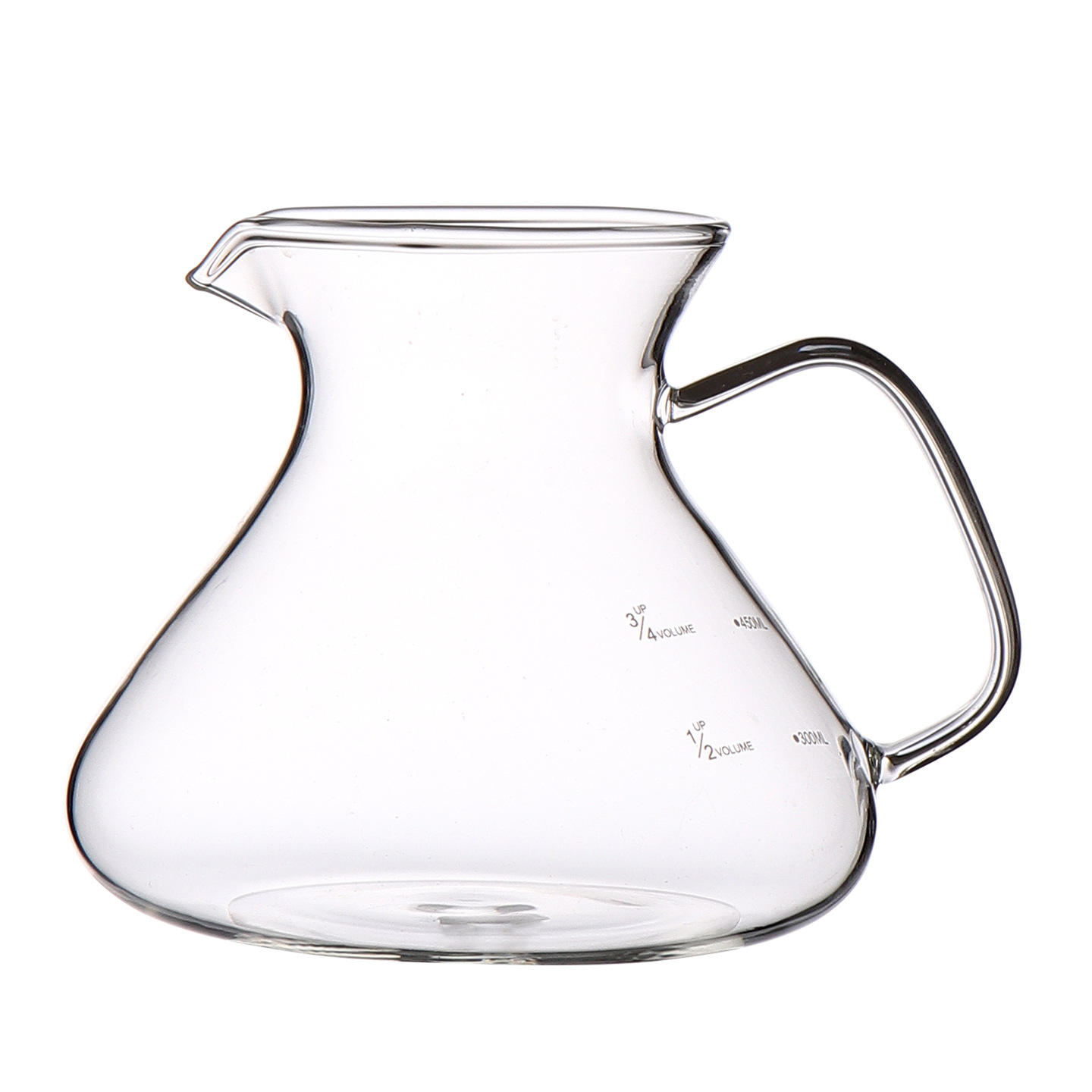 Manual para compartir cafetera de café S cintura creativa cafetera de vidrio para compartir el conjunto de cafetera V60 conjunto de tazas de filtro de café