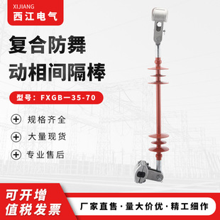 Manufacturer Wholesale Composite Anti-Electric Shock Interphase Barrier Fxgb-10/70 10Kv