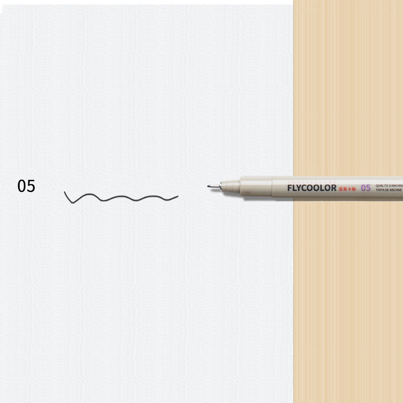 Xiupu aguja pluma impermeable gancho pluma comic cepillo gancho dibujo pintura cepillo diseño papelería suministros traje