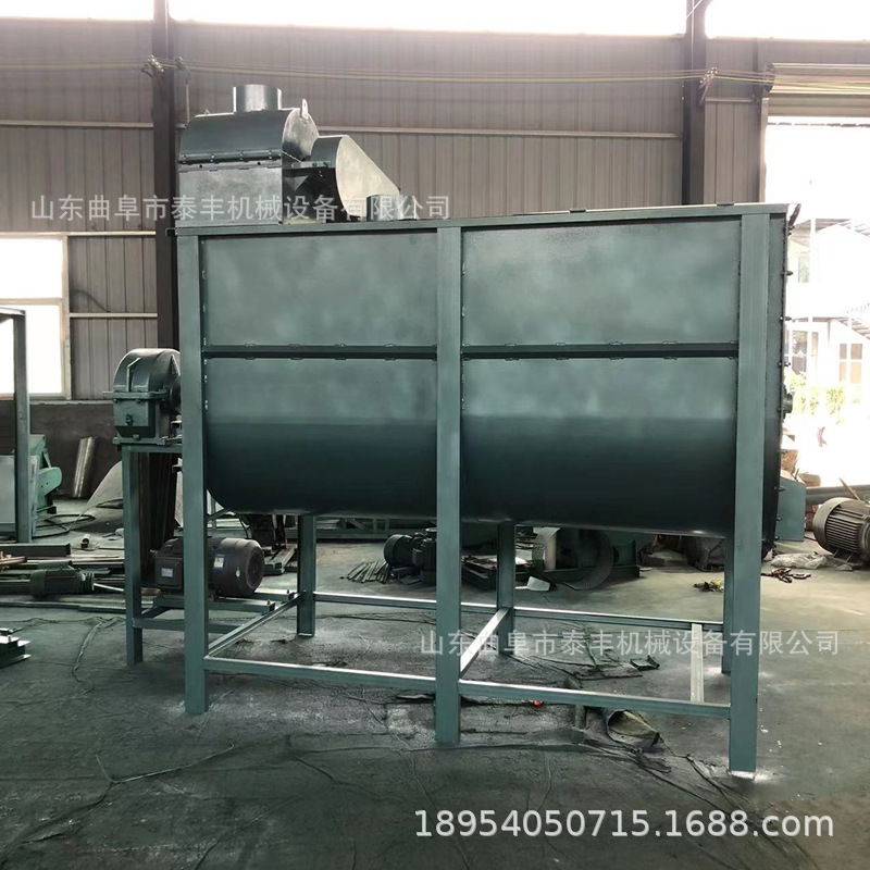 宁阳喂猪用玉米粉碎搅拌机 山楂枣干粉碎混合机 鸡鸭砂子打砂机