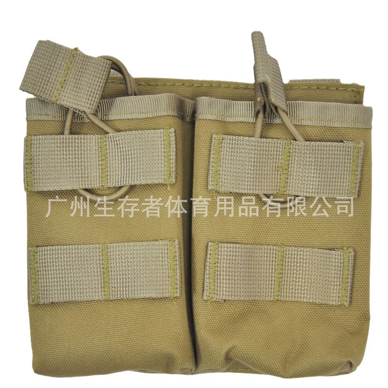 M4 bolsas de clip de bala MOLLE modelo de intercomunicador táctico bolsas de baterías colgantes bolsas de cintura diversas
