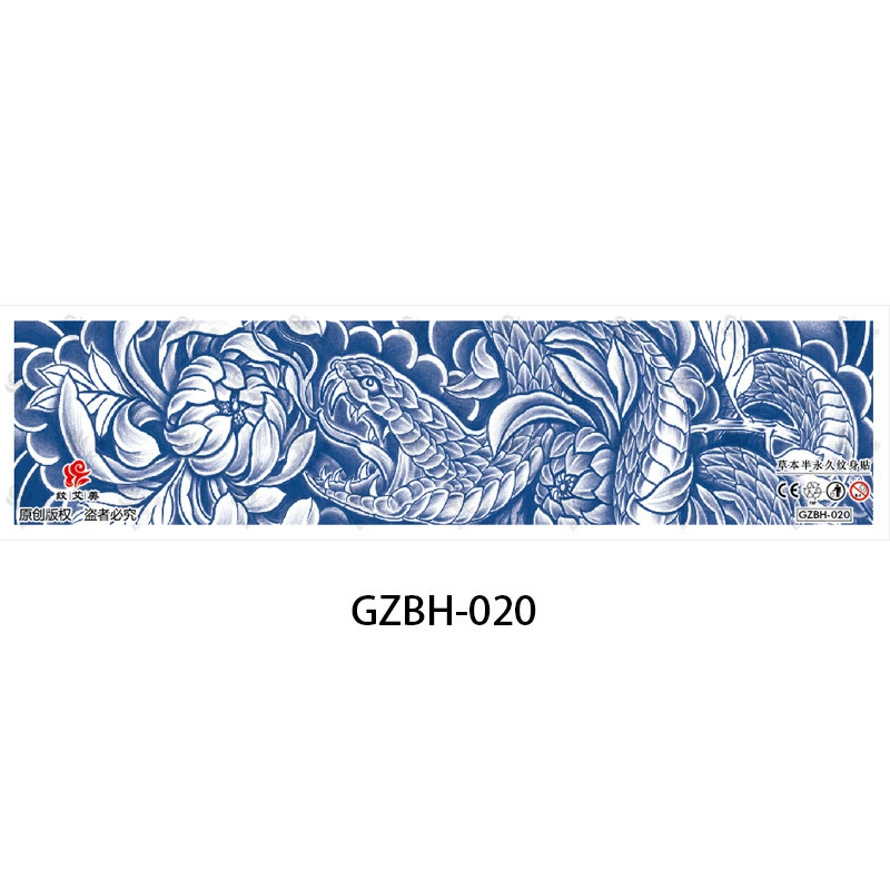 Herbal tattoo stickers, waterproof sticker, new collection