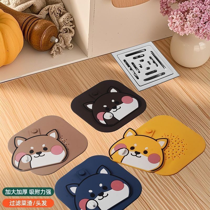 Silicone Multifunctional Drain Cover, Filter, Anti-Odor Mat, Insect-Proof, for Kitchen and Bathroom, Household Daily Use Silicone Multifunctional Drain Cover, Filter, Anti-Odor Mat, Insect-Proof, for Kitchen and Bathroom, Household Daily Use