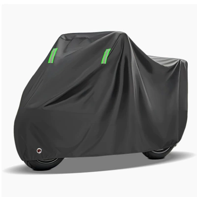 Ready-Made Electric Vehicle Rain Cover, Motorcycle Sunshade, Sun Protection Cover, Thickened and Padded Scooter Electric Vehicle Cover, Rain Cover (Car clothing) - m-lm-black