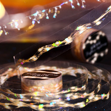 美好的一天PET胶带 灯影流光系列 灯饰主题手帐装饰素材循环贴6款