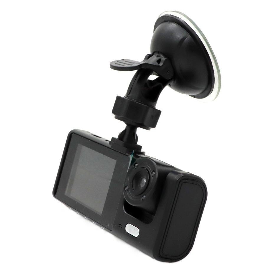 DVR (dash cam) para automóvil transfronterizo, grabación dual, cámara de marcha atrás, tres lentes, HD, visión nocturna. image 1