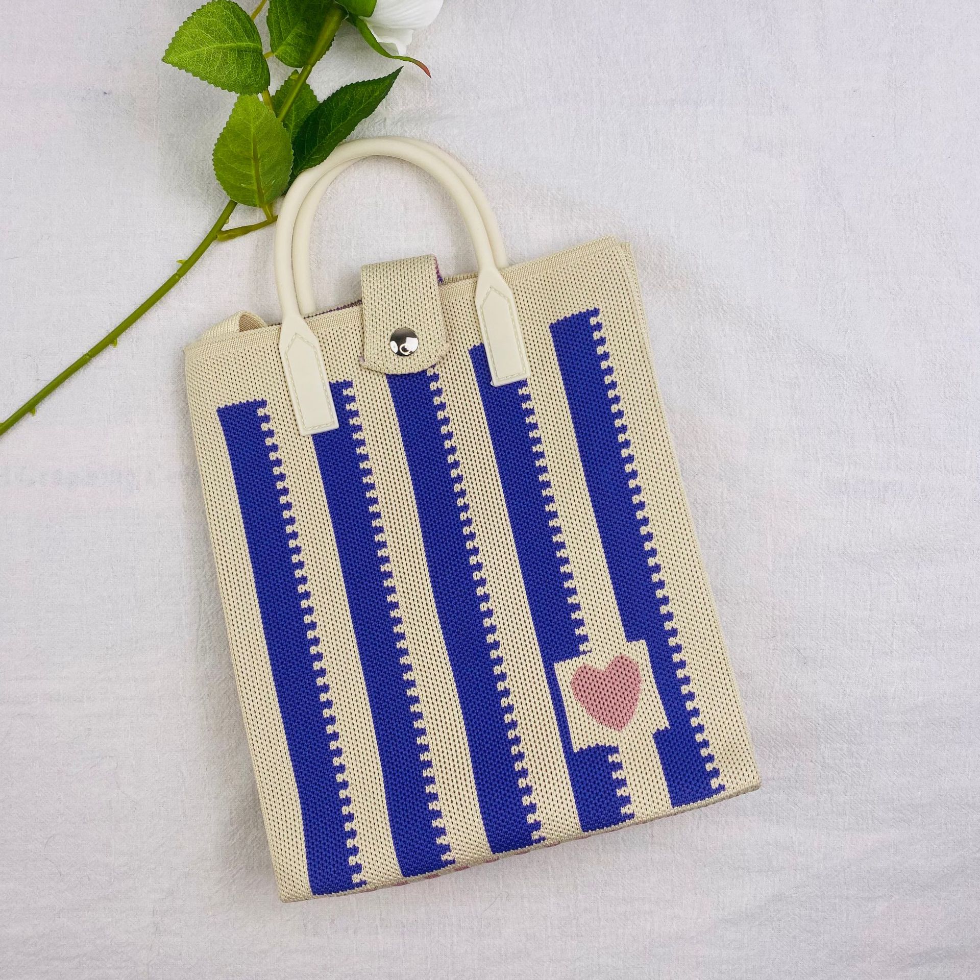 세로 줄무늬 사랑 핑크