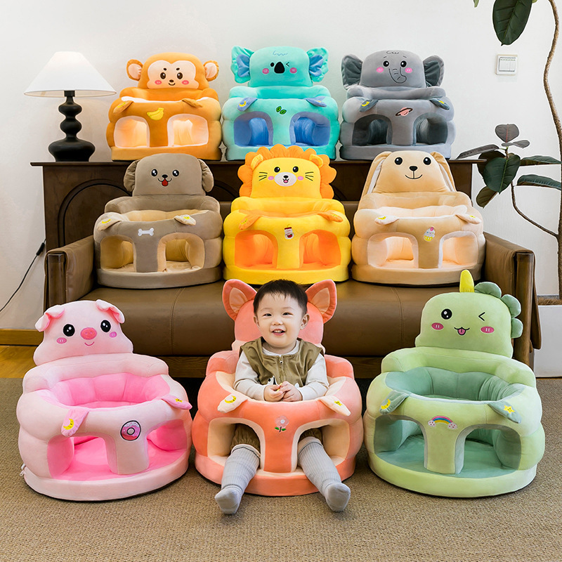 ぬいぐるみの赤ちゃんの椅子の腰掛けの子供のソファーは神器を立てて背を高くします。|undefined