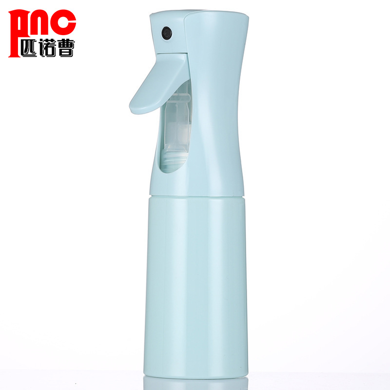Botella de pulverización continua transparente de color botella de pulverización de alta presión botella de pulverización de desinfección de alcohol fábrica de embotellado