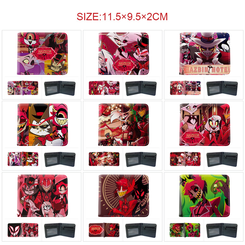 Hell Inn Animation Cartoon Surrounding Full Color Printing Secondary Element Female Male Student 20% Discount Wallet