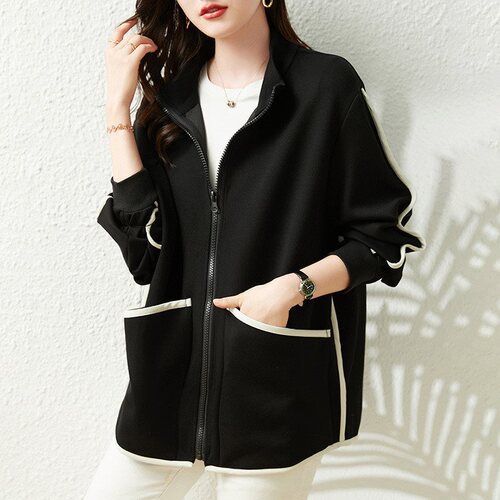 Women's Loose Oversized Pullover Hoodie Top Spring and Autumn Stylish Fashion Casual Thin Outerwear 300 Pounds