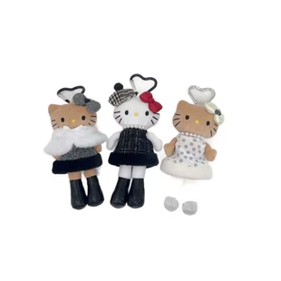 Мягкий брелок Hello Kitty с сердечком