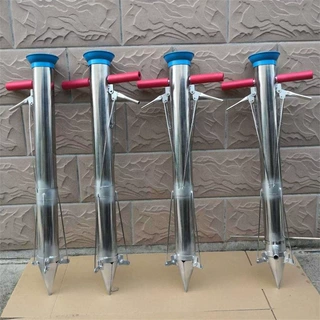 轻便免弯腰手提栽苗器蔬菜幼苗定植移栽器加厚不锈钢栽苗器移苗器