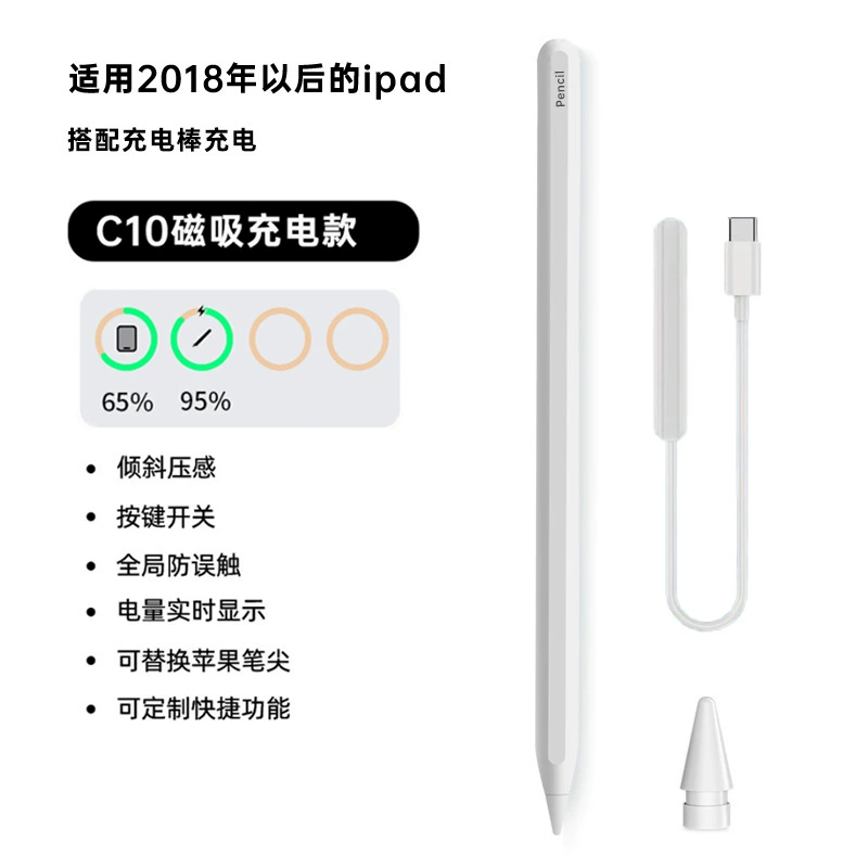 Применимый ApplePencilpro антиошибочные щупальца для iPad Air 6 конденсаторная ручка Bluetooth электрофоретические перьевые стилусы