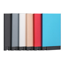 铝合金信用卡盒防盗刷rfid名片盒自动弹出卡套防消磁工厂批发