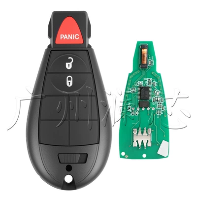 Suitable for Jeep Dodge Chrysler 13 Models Semi-Intelligent Gq4-53T Remote Control Key Pcf7961A 433Mhz (Car Keys) - id46-pcf7961a-chip-433mhz-type-a-semi-smart-key
