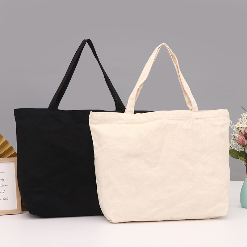 厂家制作帆布包空白diy棉布袋学生手提购物袋环保袋制定布袋批发