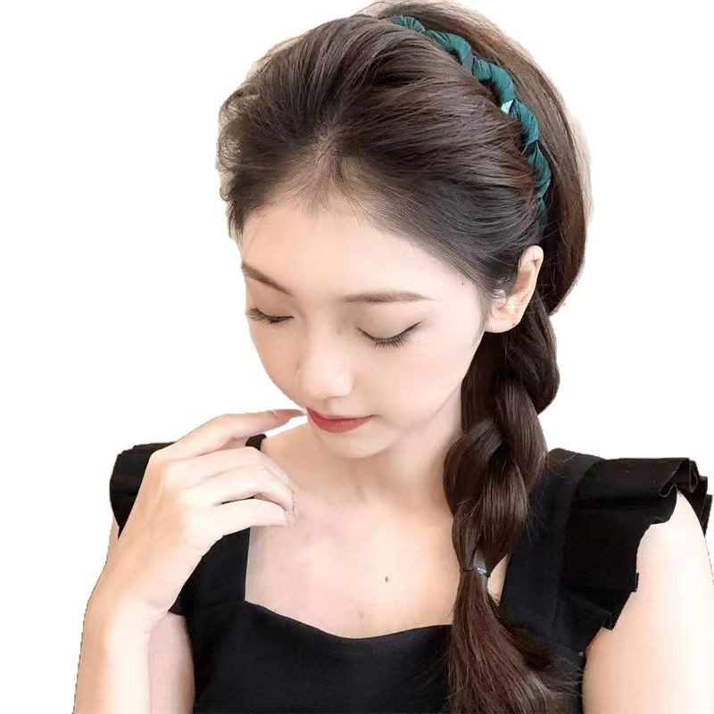 韩版波浪发箍女高颅顶洗脸带齿发卡布艺防滑碎发头箍网红2025新款|undefined