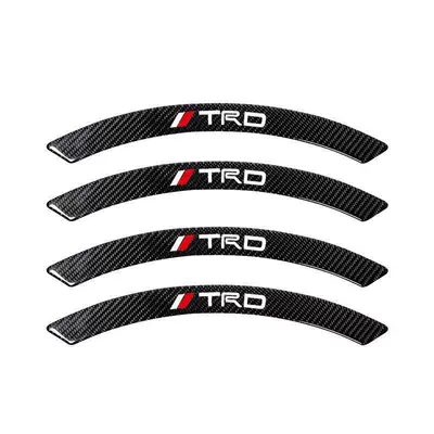 fiber wheel arch stickers, adhesive: Qapı və bamper qoruyucu zolaqlar - tro-carbon-fiber-wheel-arches-4-piece-set-unpackaged