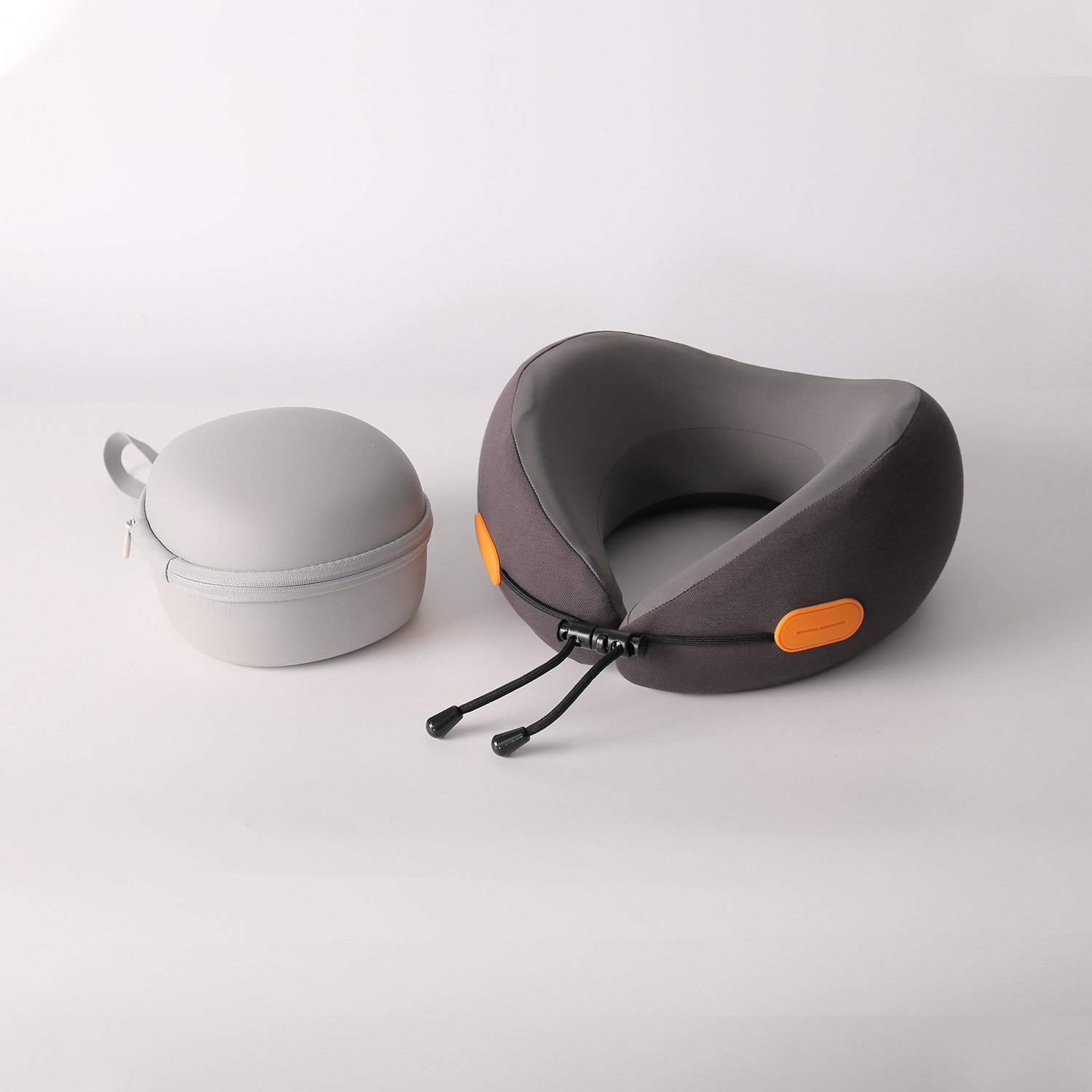 Viaje transfronterizo en forma de U almohada caja de almacenamiento almohada de cuello caja de regalo avión de tren autopilotado en forma de U almohada paquete de almacenamiento almohada de cuello image 8