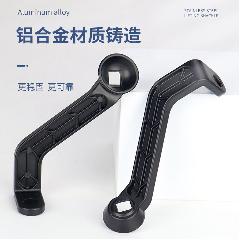 Electric Vehicle Phone Holder Aluminum Alloy Base Motorcycle Phone Holder Base Accessories Electric Scooter Mirror Mount Type