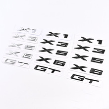 适用老款宝马 X1 X3 X5 X6X GT改装车标排量标后尾箱车贴字标