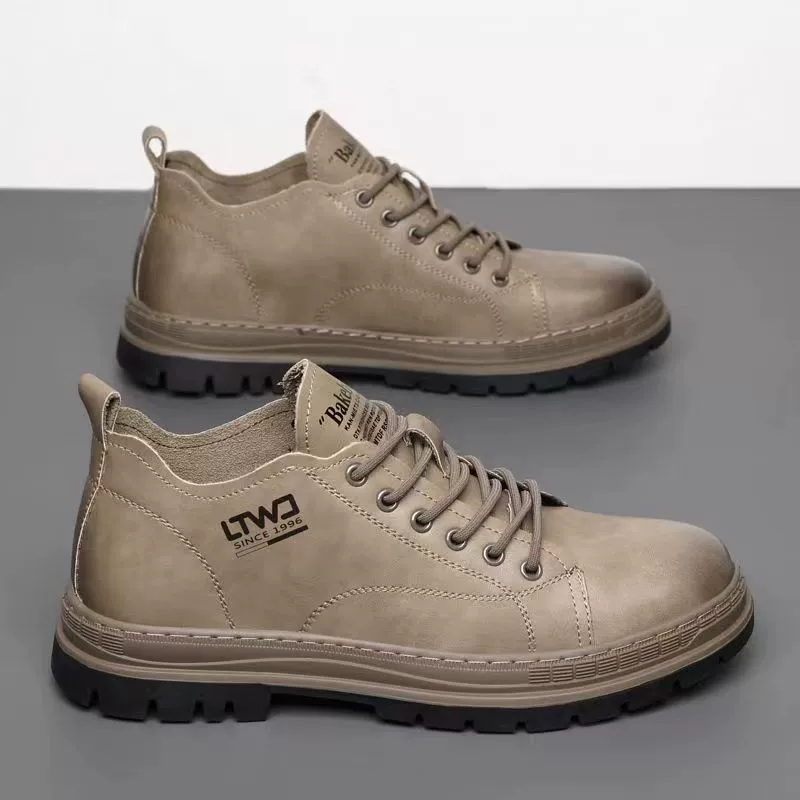 Ботинки Martin, Мужская британская рабочая обувь, летние повседневные короткие ботинки с низким верхом, повседневная обувь для досок, Повседневная Рабочая обувь